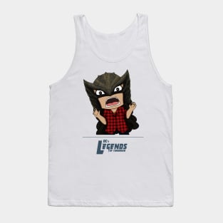 Zari Tomaz Wearing Hawkgirl Mask Tank Top